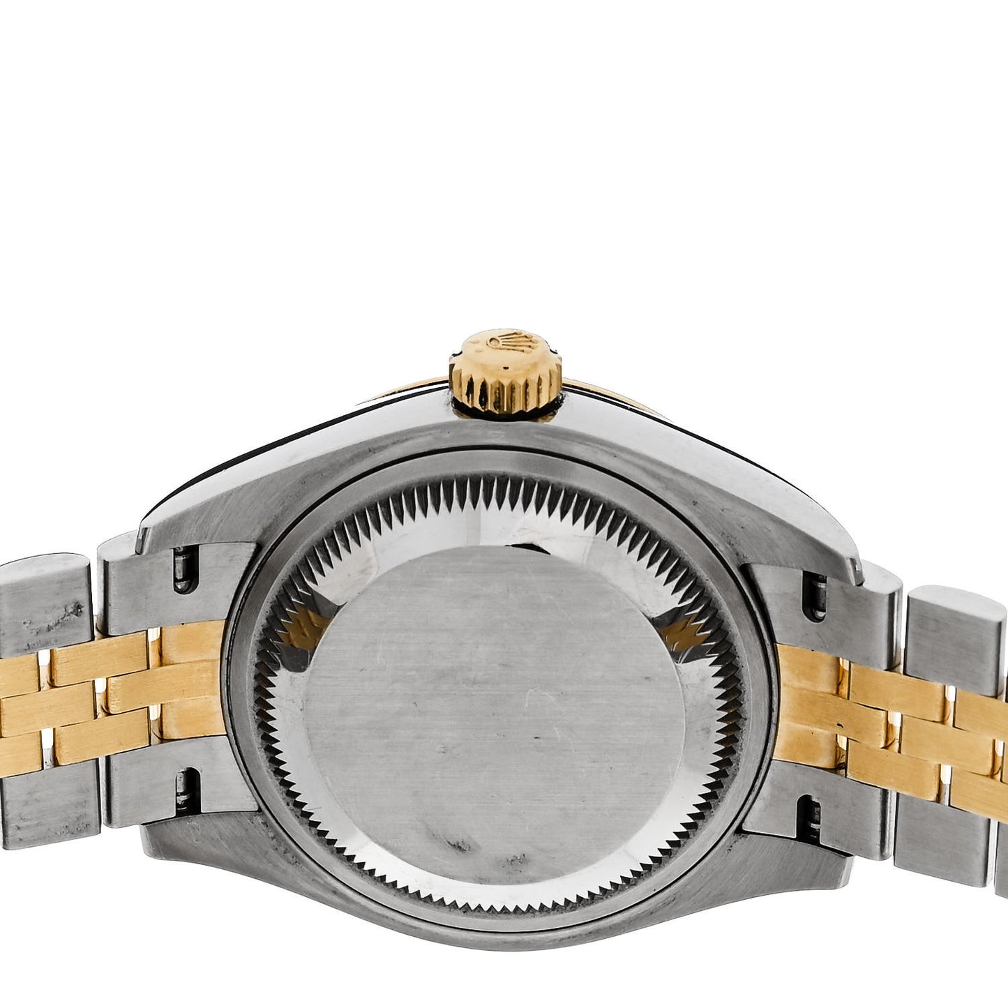 Stainless Steel 18K Yellow Gold 28mm Oyster Perpetual Datejust Watch Silver Roman 279173