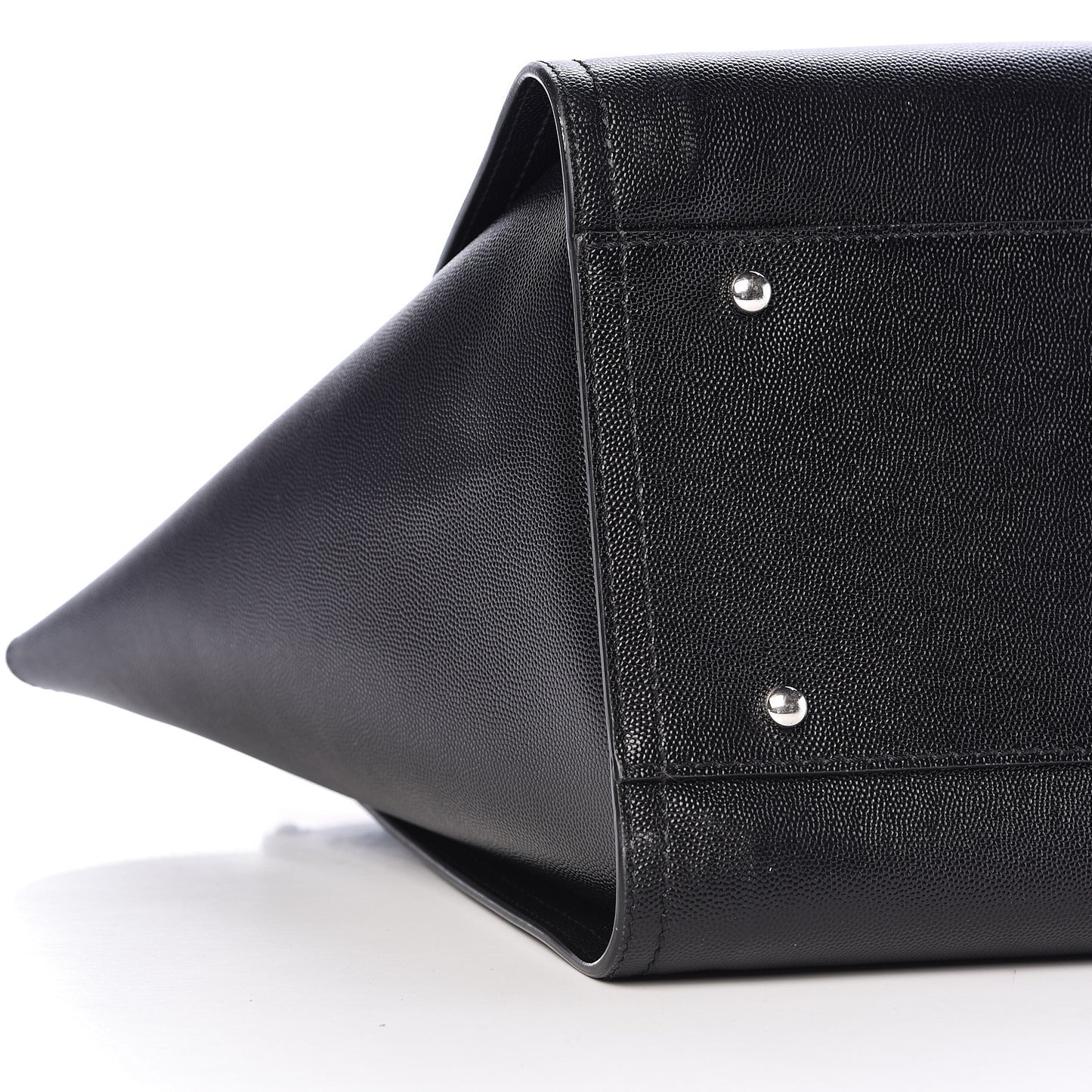 Caviar Medium Studded Deauville Tote Black