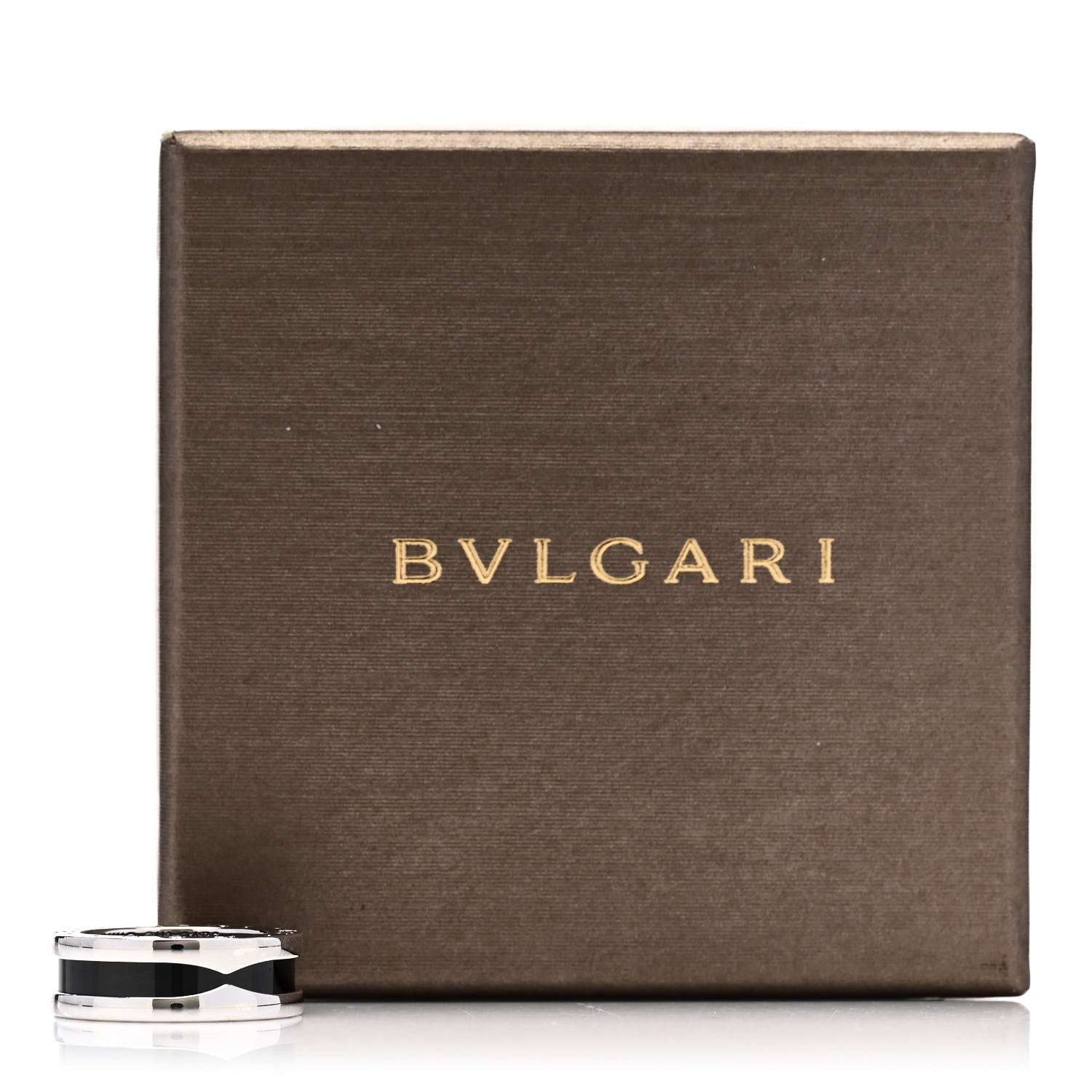 Bulgari Sterling Silver Ceramic Save The Children One-Band Ring 48 4.5 6 of 6