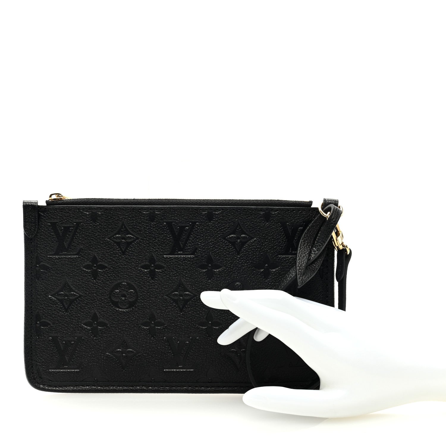 Louis Vuitton Empreinte CarryAll PM Pochette Black 2 of 6