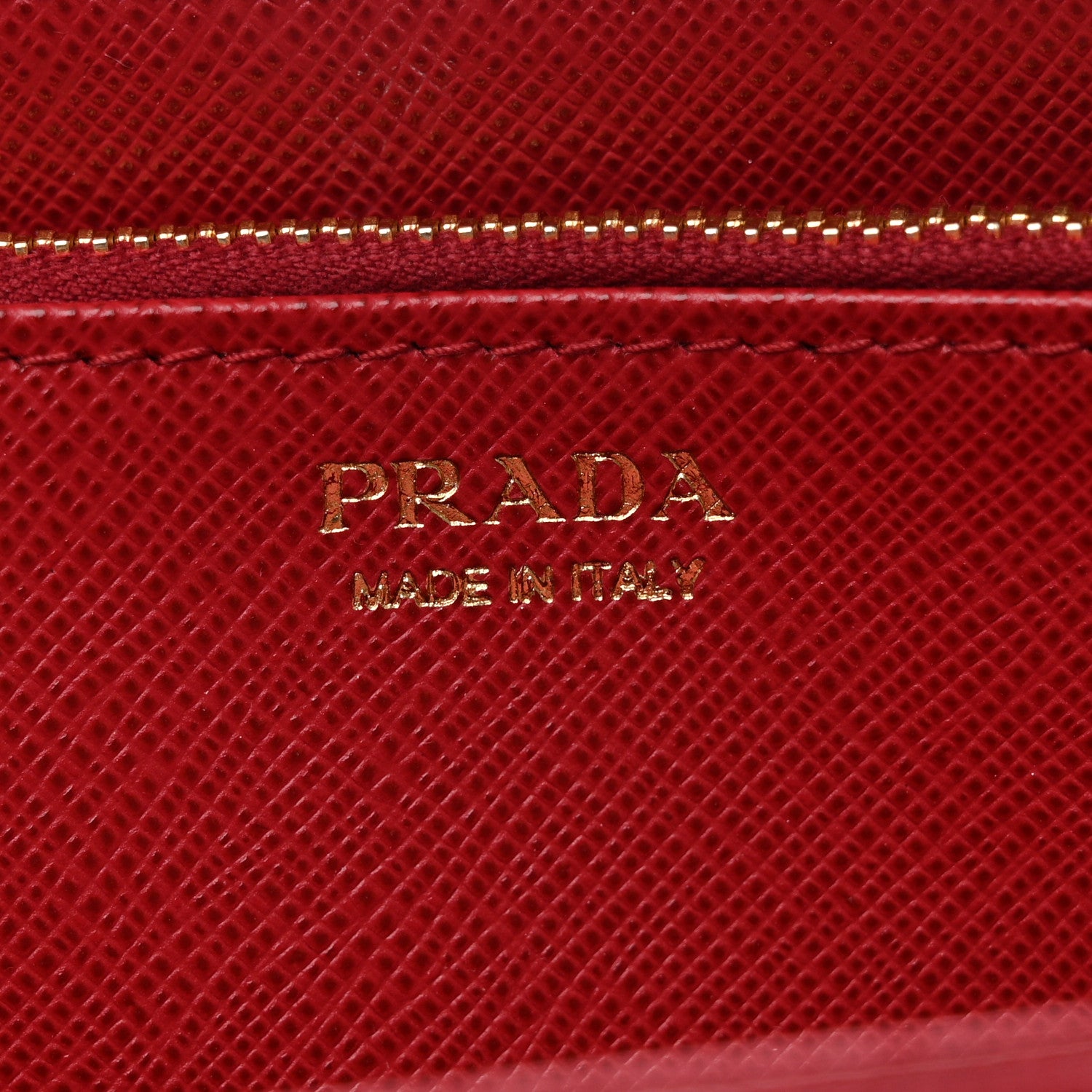 Prada X UNIVERSAL STUDIOS Saffiano Frankenstein Rose Zip Around Wallet Lacca 6 of 9