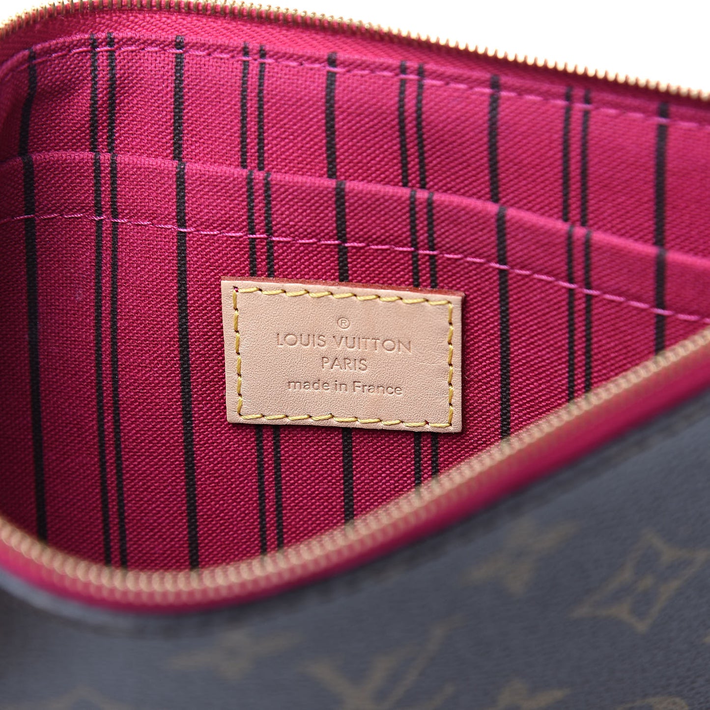Monogram Neverfull MM GM Pochette Pivoine