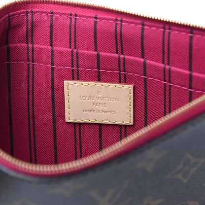 Louis Vuitton Monogram Neverfull MM GM Pochette Pivoine 6 of 9