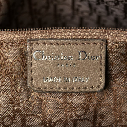Christian Dior Nylon Cannage Shoulder Bag Beige 11 of 26
