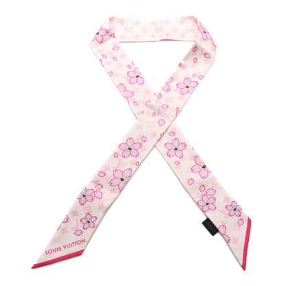Louis Vuitton LV X TM Silk Monogram Cherry Blossom BB Bandeau Pink 1 of 3