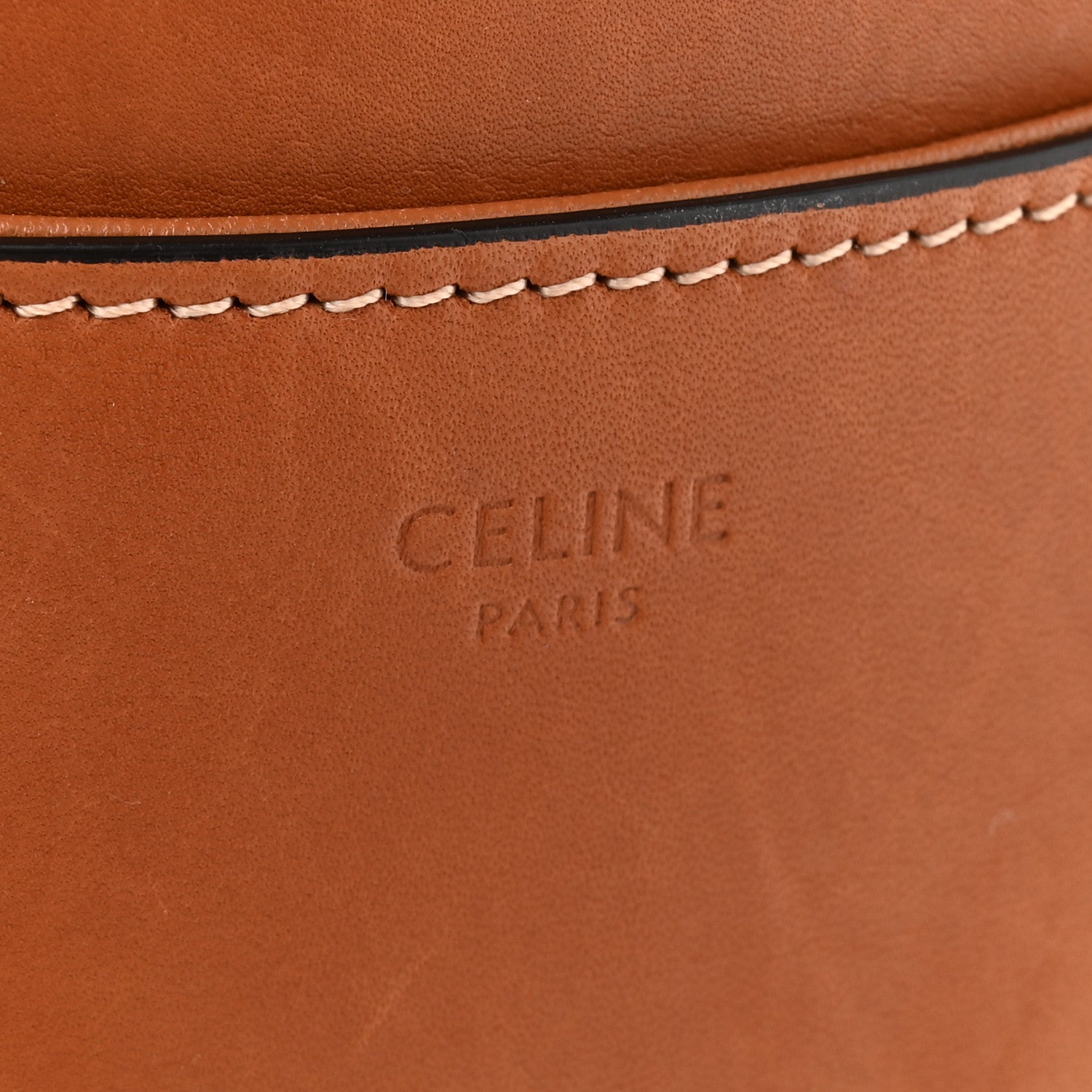 Celine Natural Calfskin Besace Small 16 Tan 6 of 15