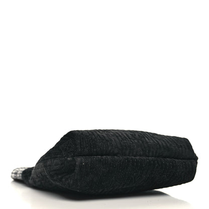 Louis Vuitton Suede Monogram Motard Afterdark Clutch Black 4 of 9