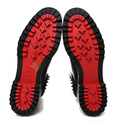 Christian Louboutin Nappa Spiked Capahutta Flat Chelsea Boots 38 Black 5 of 8