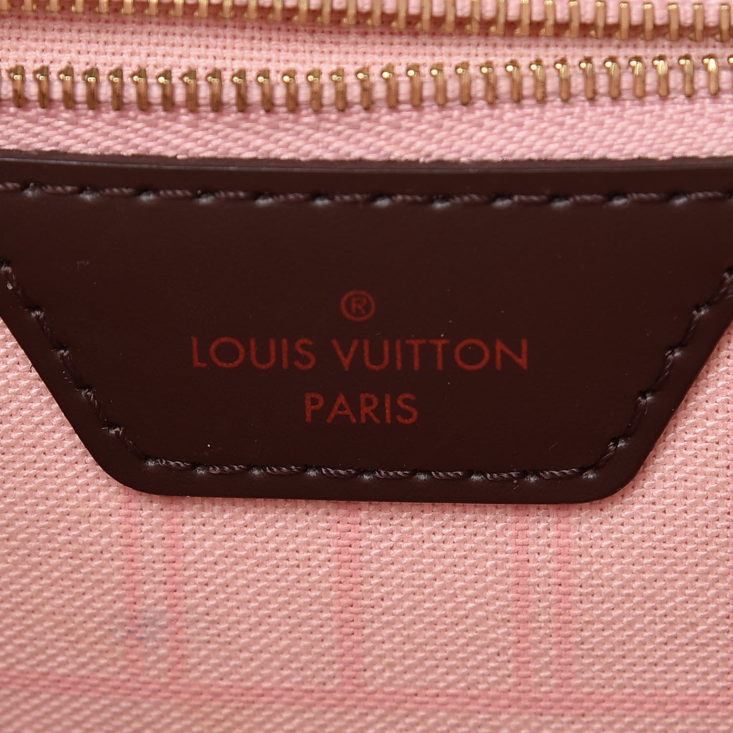 Louis Vuitton Damier Ebene Neo Neverfull MM Rose Ballerine 8 of 19