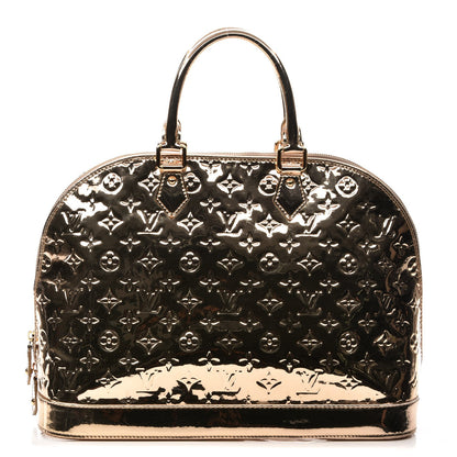 Louis Vuitton Monogram Miroir Alma MM Gold 1 of 9