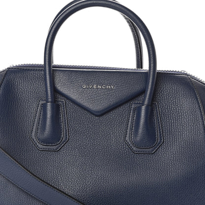 Givenchy Sugar Goatskin Medium Antigona Deep Blue 7 of 9