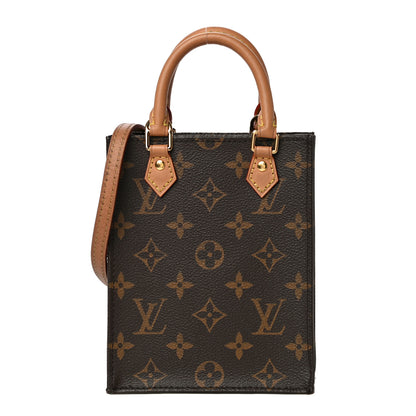 Louis Vuitton Monogram Petit Sac Plat 1 of 13