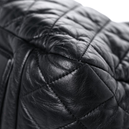 Chanel Lambskin Quilted Large Coco Cocoon Tote Black 9 of 17
