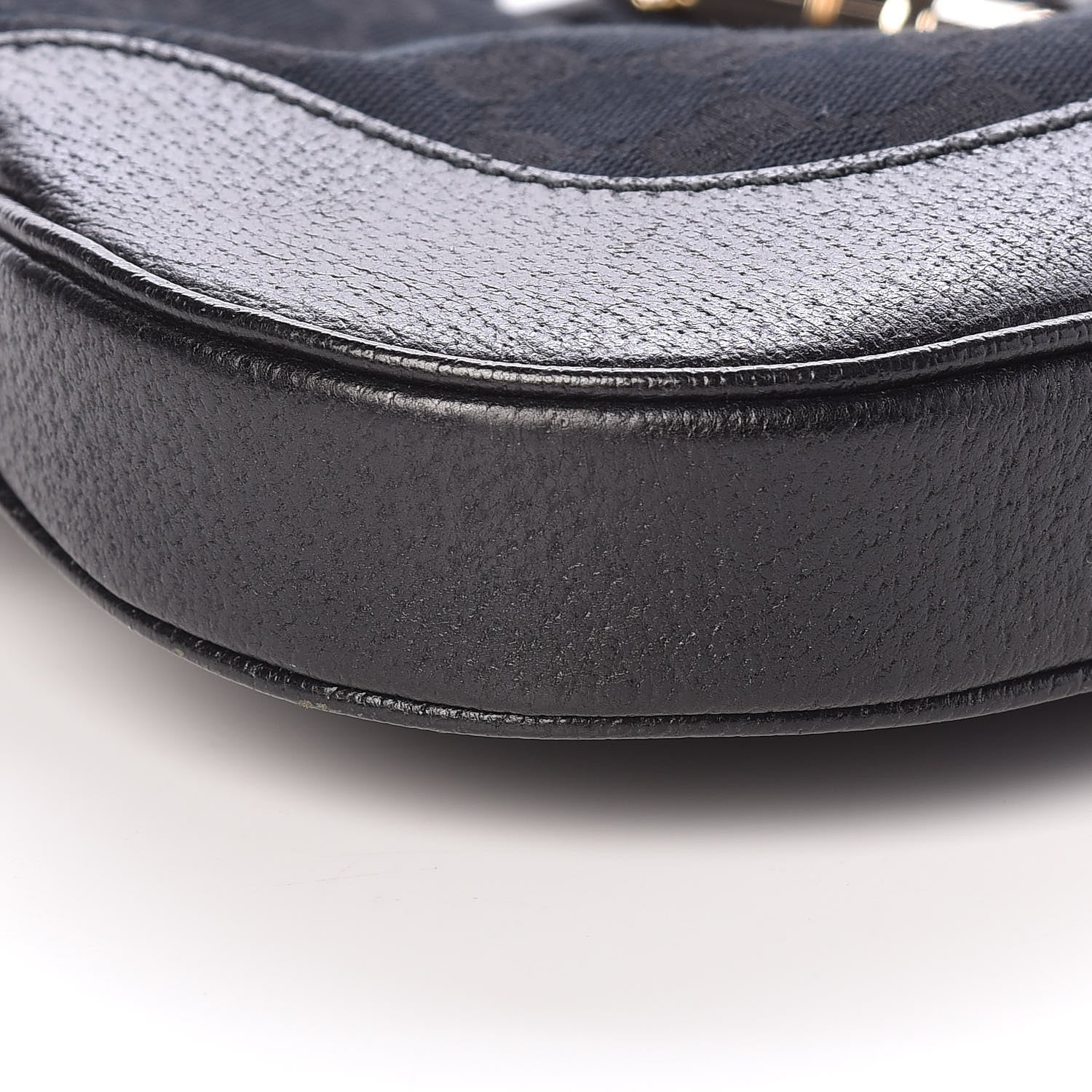 Gucci Monogram Jackie O Hobo Black 8 of 9