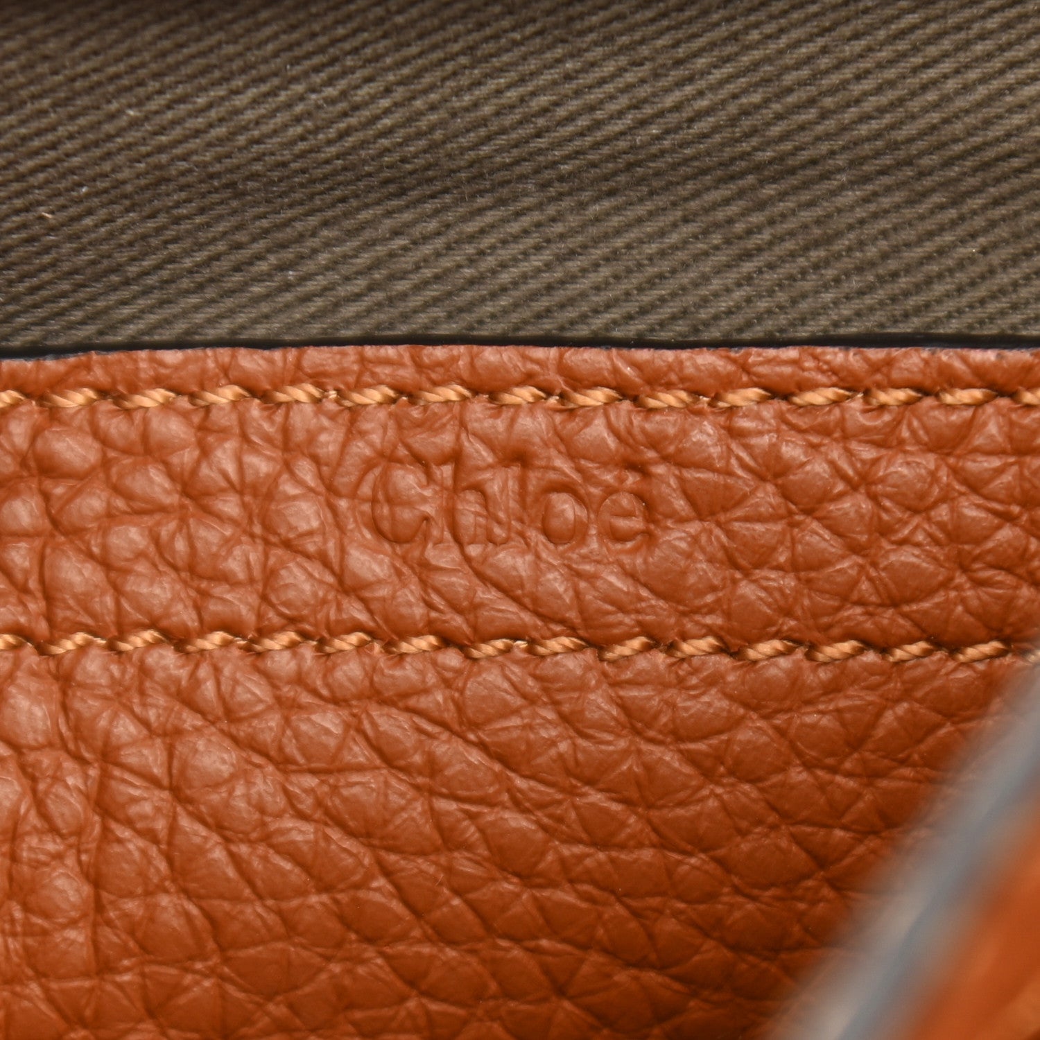 Chloe Calfskin Mini Marcie Round Crossbody Bag Tan 6 of 14