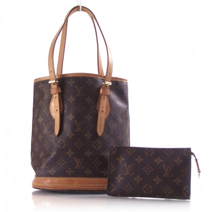 Louis Vuitton Monogram Petit Bucket 23 1 of 12