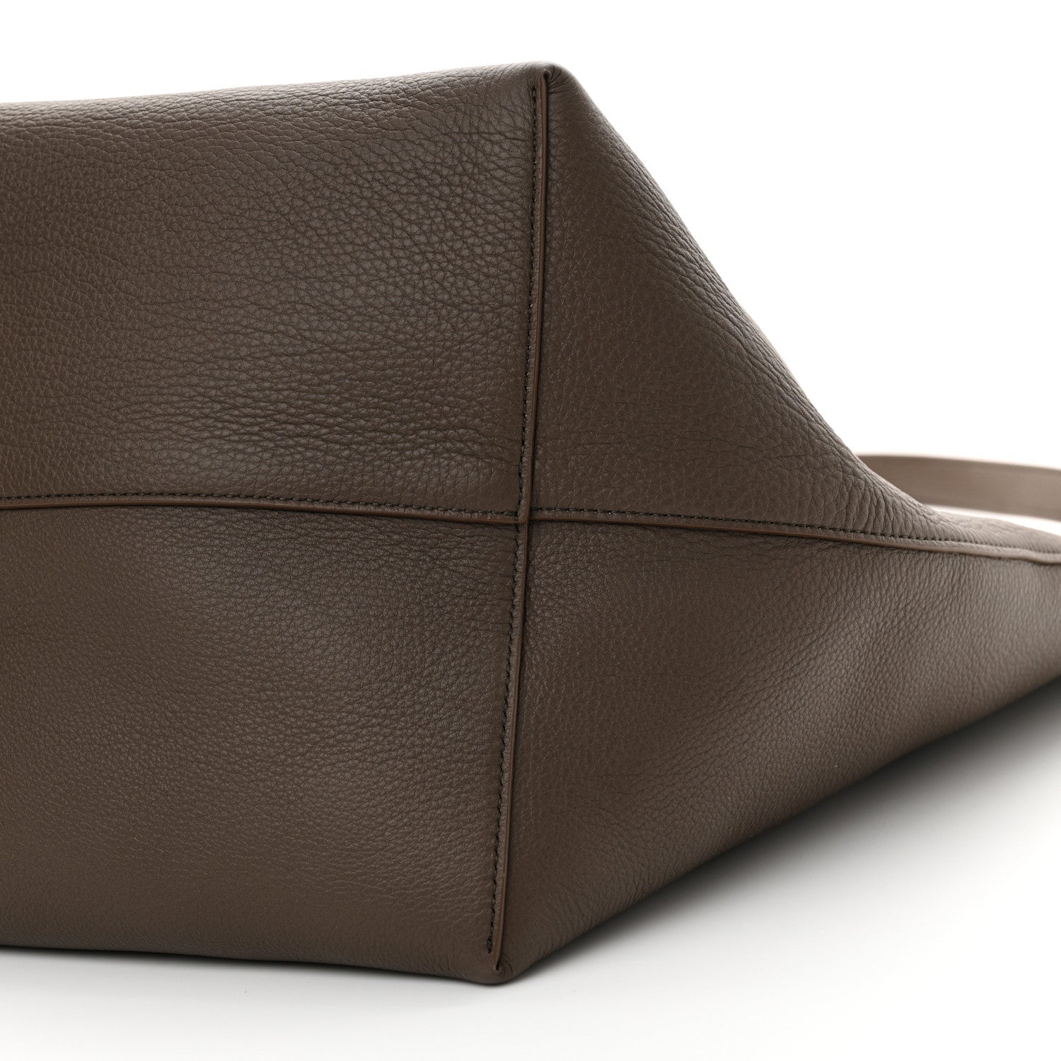 The Row Grained Calfskin Large N/S Park Tote Elephant 10 of 10