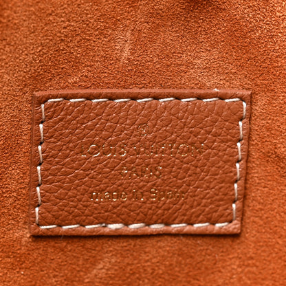 Louis Vuitton Grained Calfskin Low Key Hobo MM Cognac 8 of 13