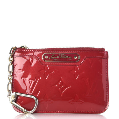 Louis Vuitton Vernis Key Pouch Pomme D'Amour 1 of 12