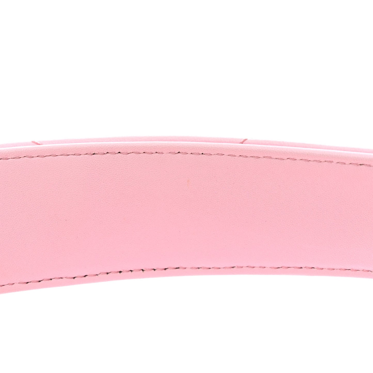 Nappa Medium Roman Stud Shoulder Bag Pink Borealis