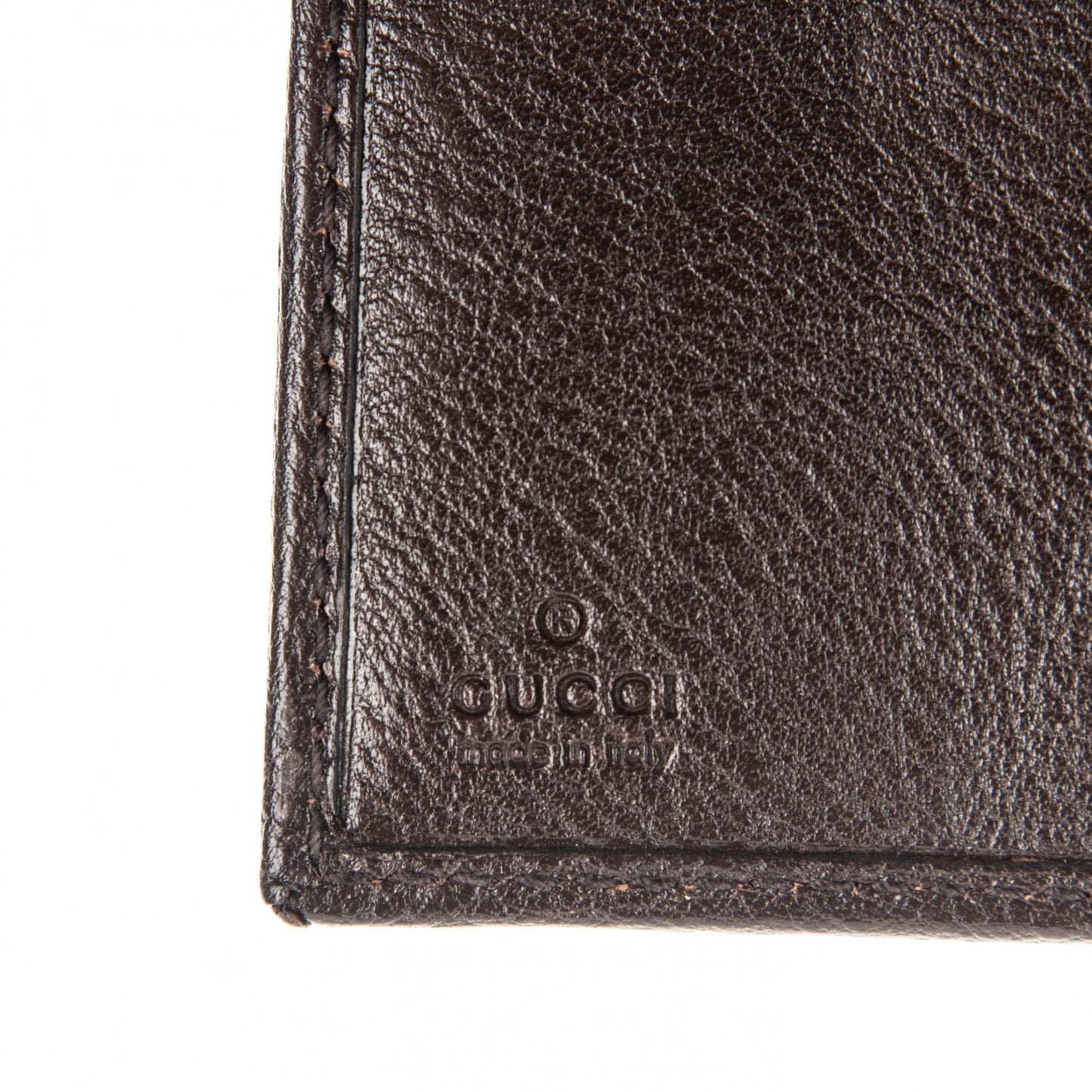 Monogram Interlocking Icon French Flap Wallet Dark Brown