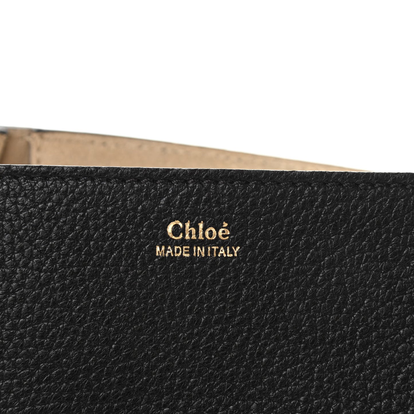 Grained Lambskin Drew Shoulder Bag Black