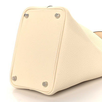 Hermes Taurillon Clemence Picotin Lock 18 PM Nata 8 of 9