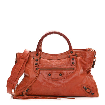 Balenciaga Chevre Classic Hardware City Rouille 1 of 10