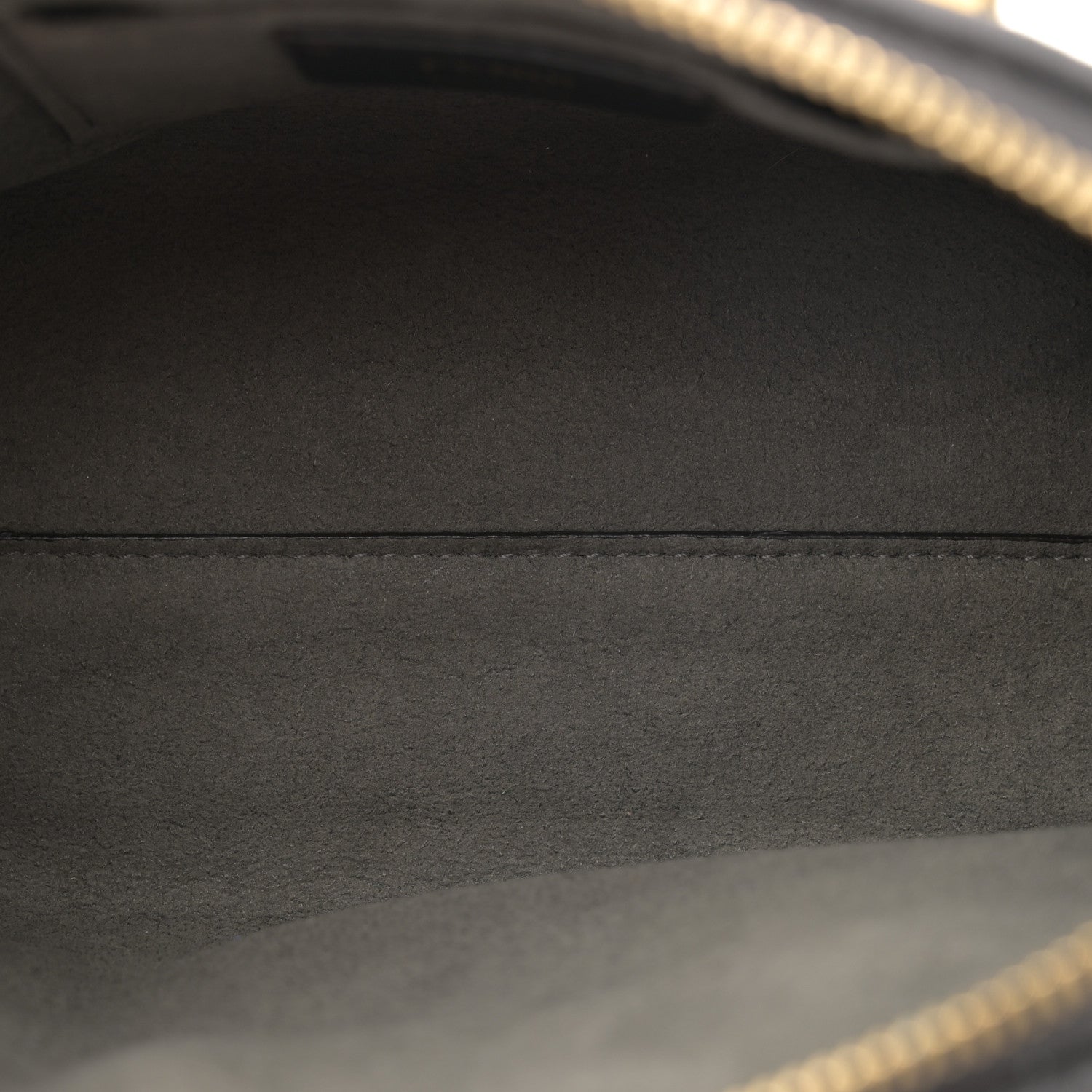 Fendi Chenille Vitello King Plexiglass FF Mini By The Way Top Handle Boston Bag Tortora Nuvola 5 of 11