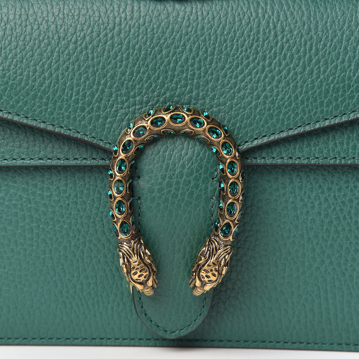 Calfskin Mini Dionysus Shoulder Bag Emerald