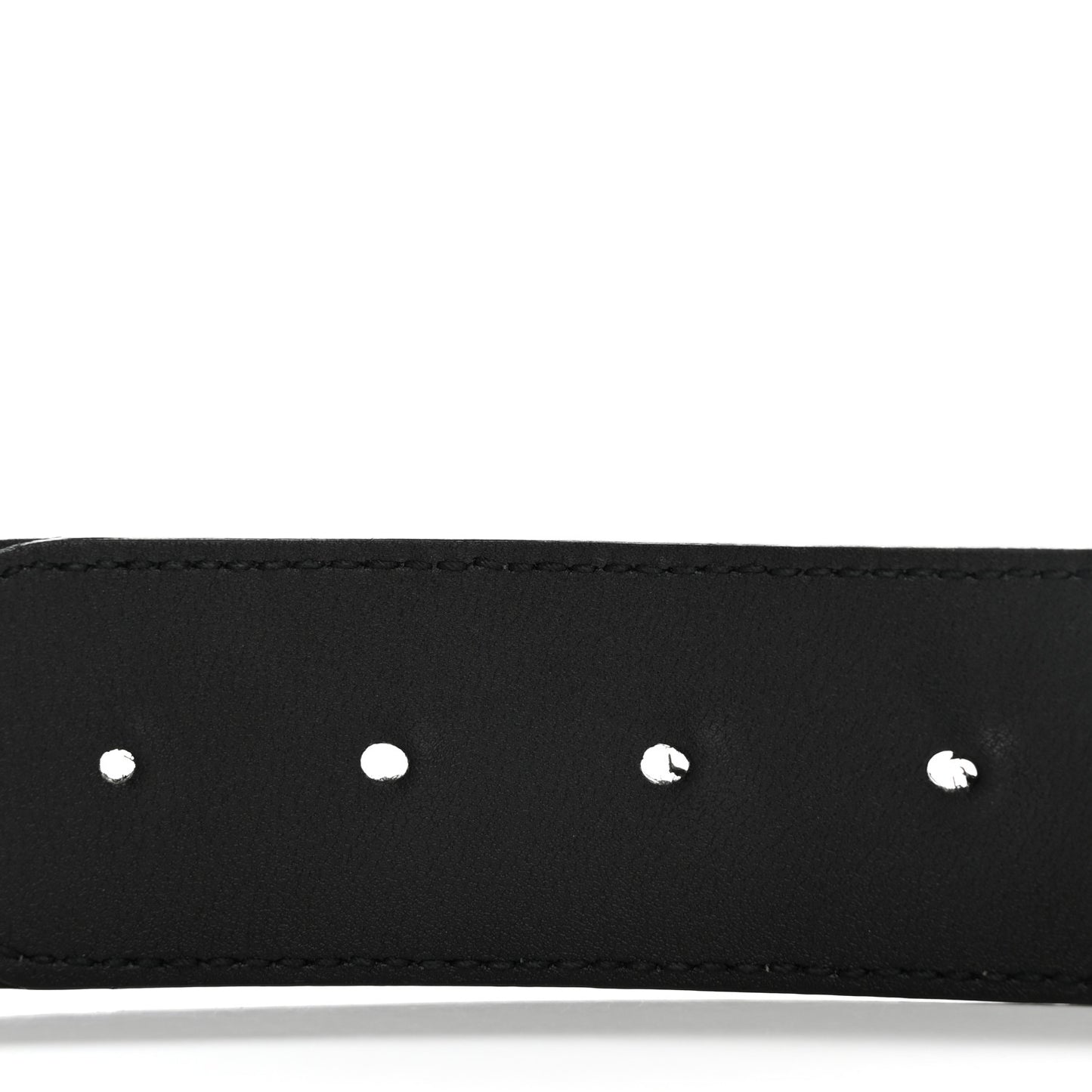 GG Supreme Monogram Matte Plutone Calfskin Double G 40mm Belt 115 46 Beige Ebony Black