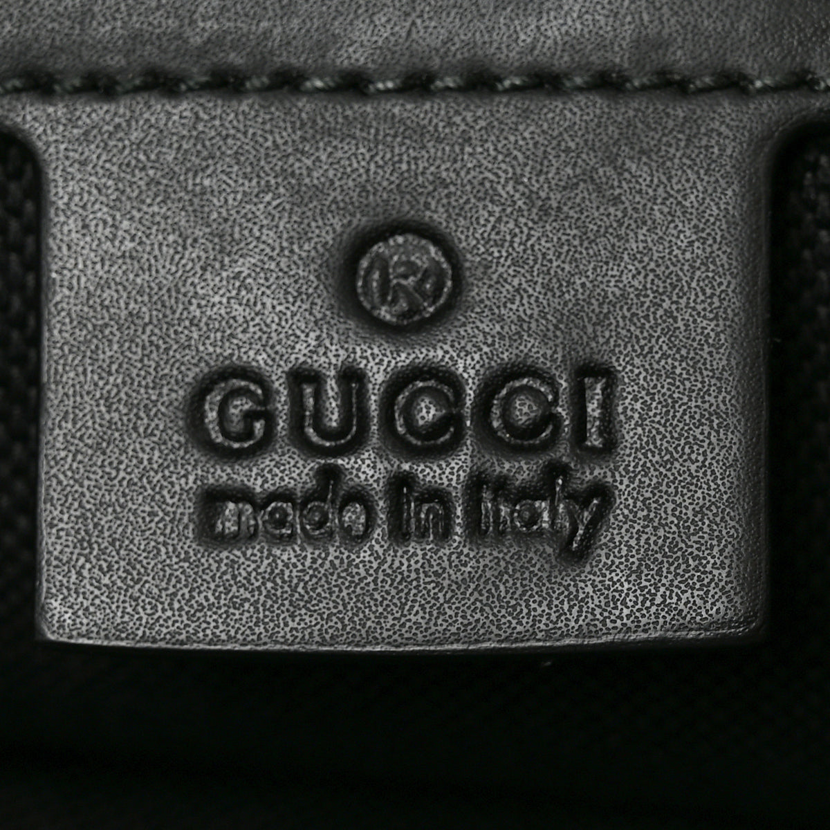 Gucci Soft GG Supreme Monogram Appia Calfskin Web Vertical Tote Black 5 of 9