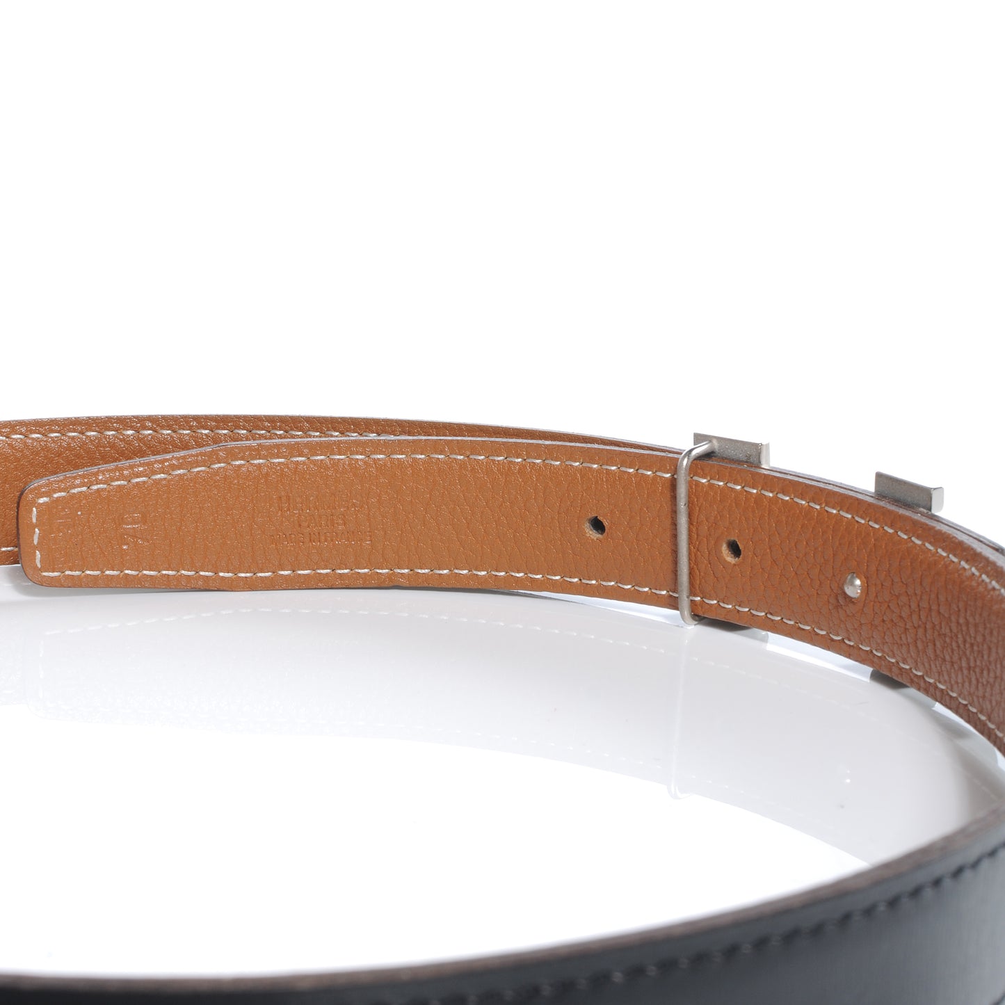 Box Togo Constance 24mm H Belt 70 Black Gold