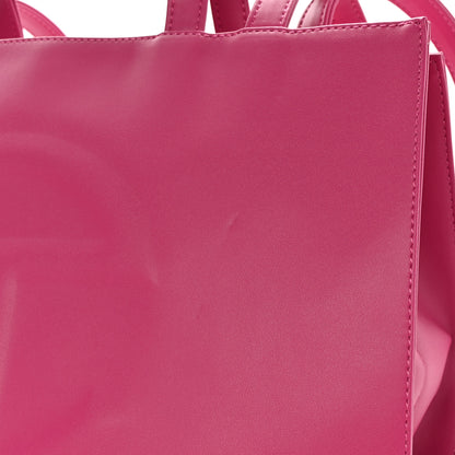 Telfar Vegan Leather Medium Shopping Bag Pink 11 of 11
