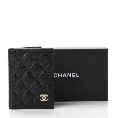 Chanel Caviar Quilted Card Holder Wallet Black 8 of 8