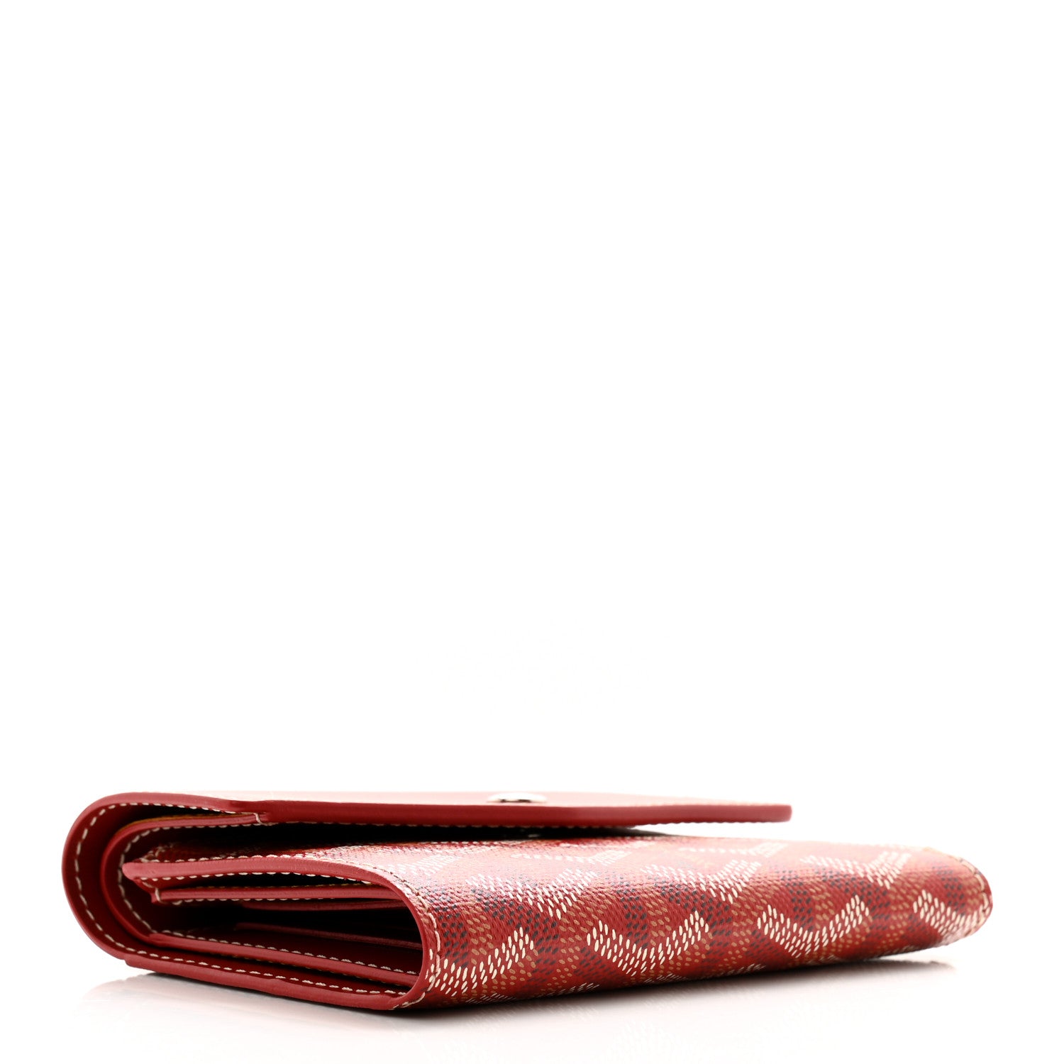 Goyard Goyardine Saint-Gabriel Compact Wallet Red 4 of 9