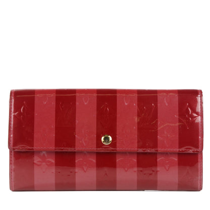 Louis Vuitton Vernis Rayures Sarah Wallet Pomme D'Amour 1 of 11
