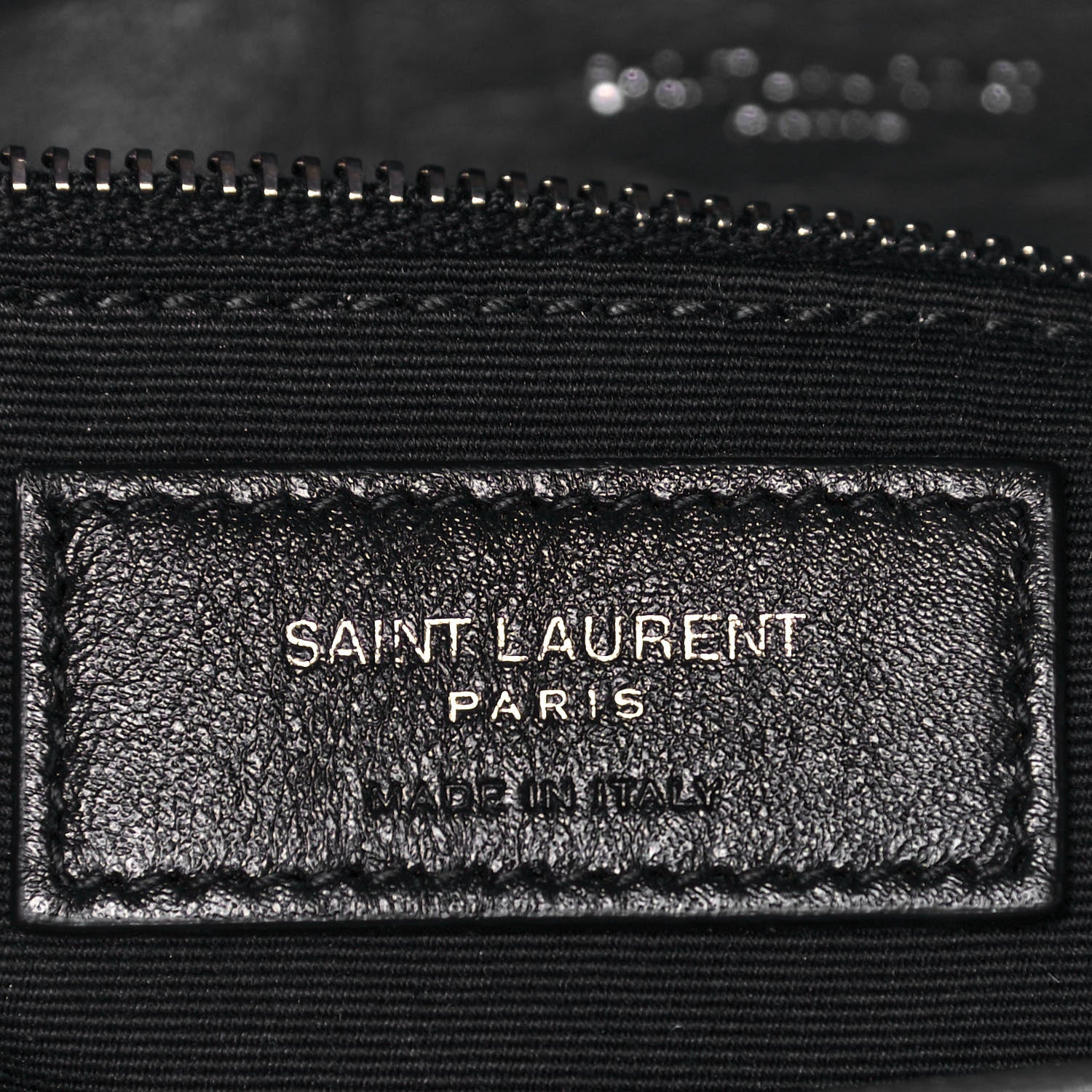 Saint Laurent Calfskin Quilted Medium Loulou Puffer Monogram Chain Satchel Storm 5 of 14