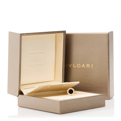 Bulgari 18K Rose Gold Onyx BVLGARI BVLGARI Single Stud Earring 5 of 5