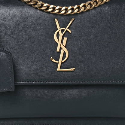 Saint Laurent Calfskin Medium Monogram Sunset Gray 10 of 12