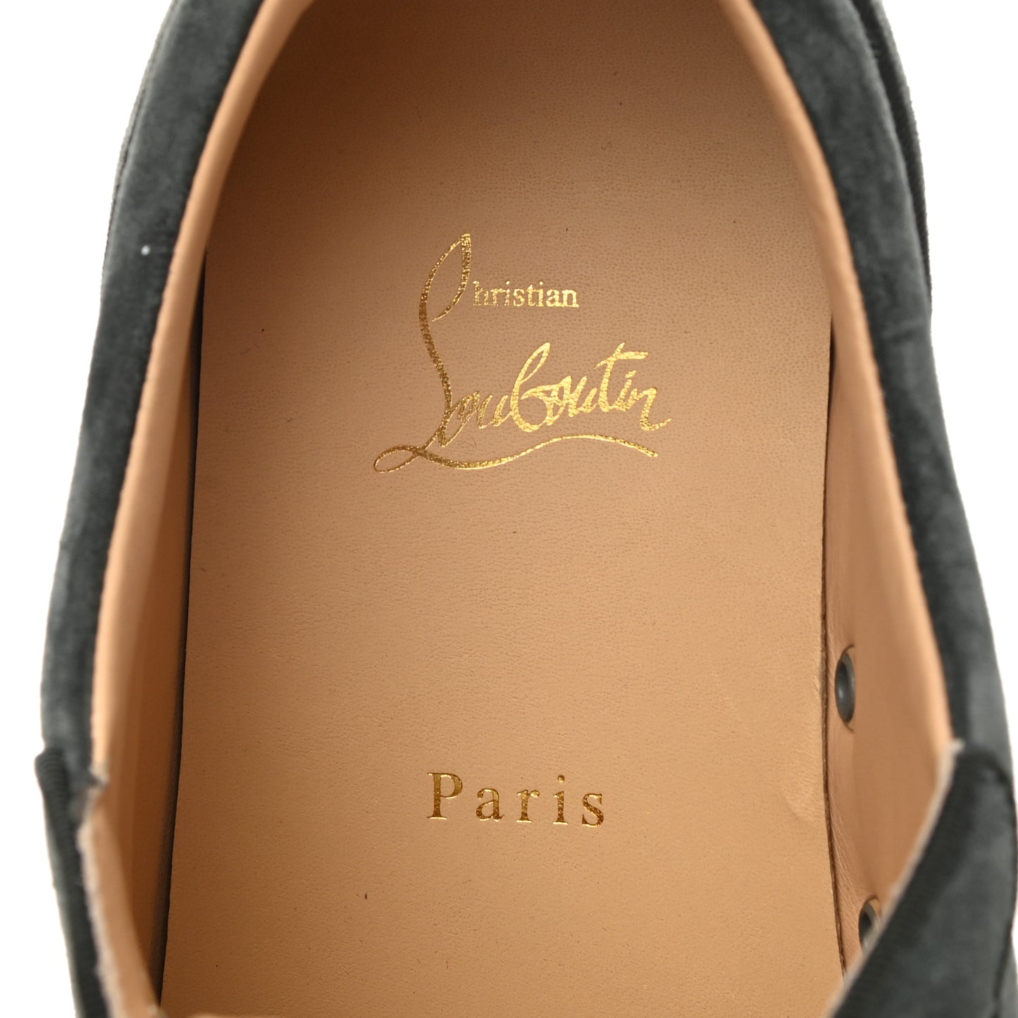 Suede Calfskin Mens Louis Junior Spikes Orlato Flat Sneakers 42 Tsar