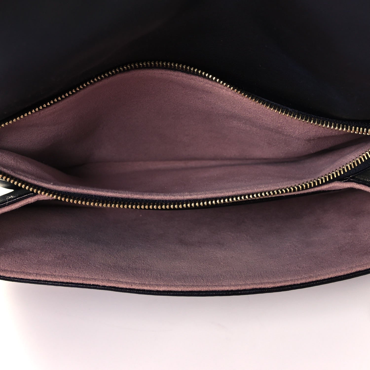 Louis Vuitton Lambskin Embossed Monogram Pochette Coussin Black 5 of 8