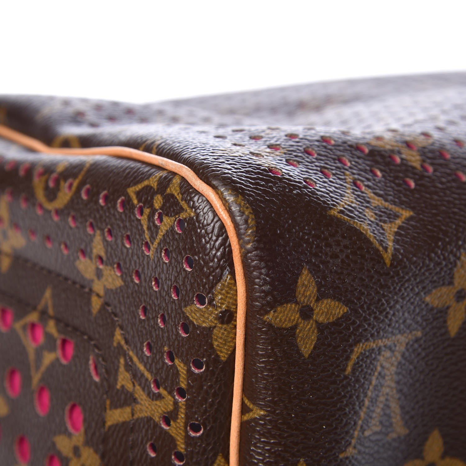 Louis Vuitton Monogram Perforated Speedy 30 Fuchsia 9 of 13