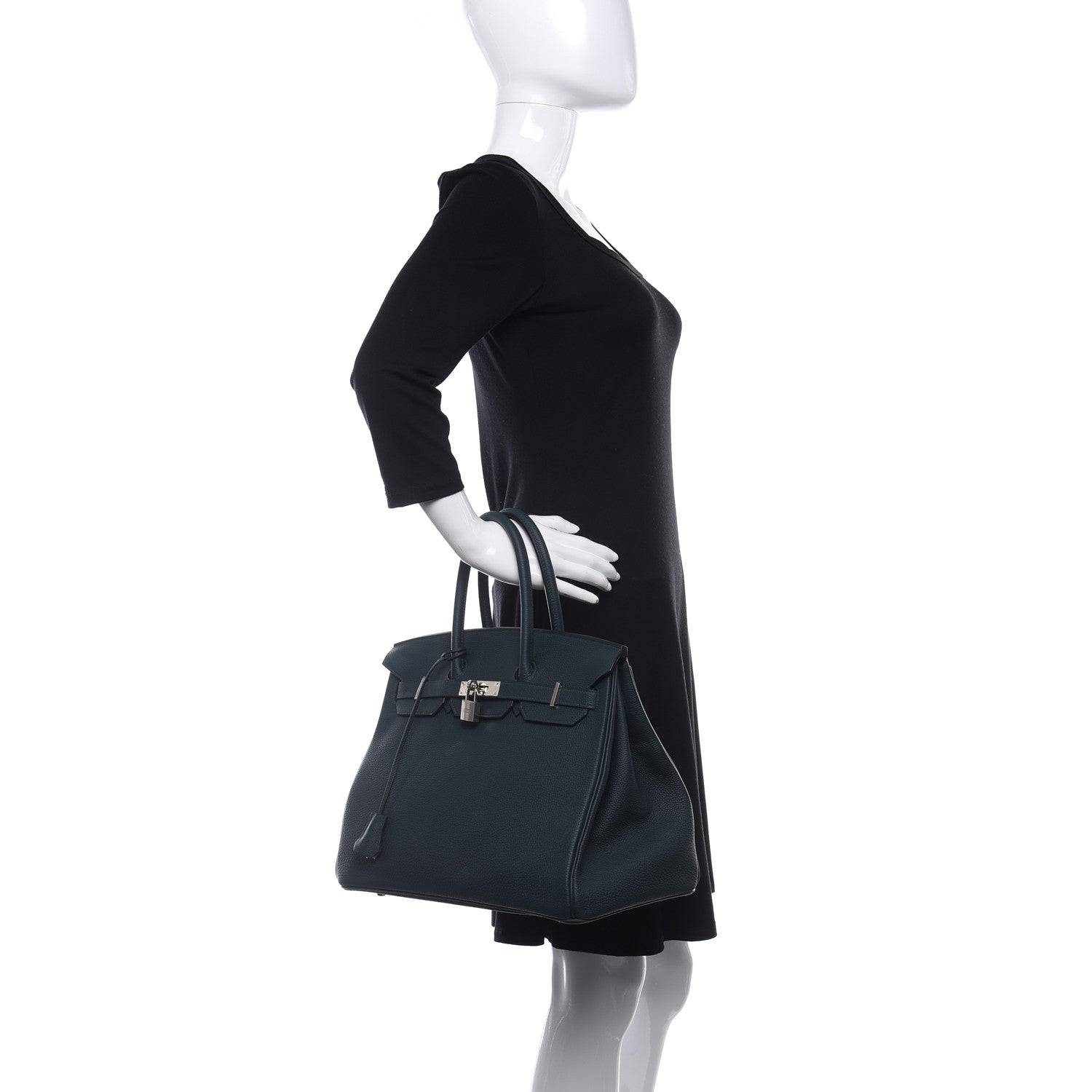 Hermes Togo Birkin 35 Vert Cypress 2 of 13