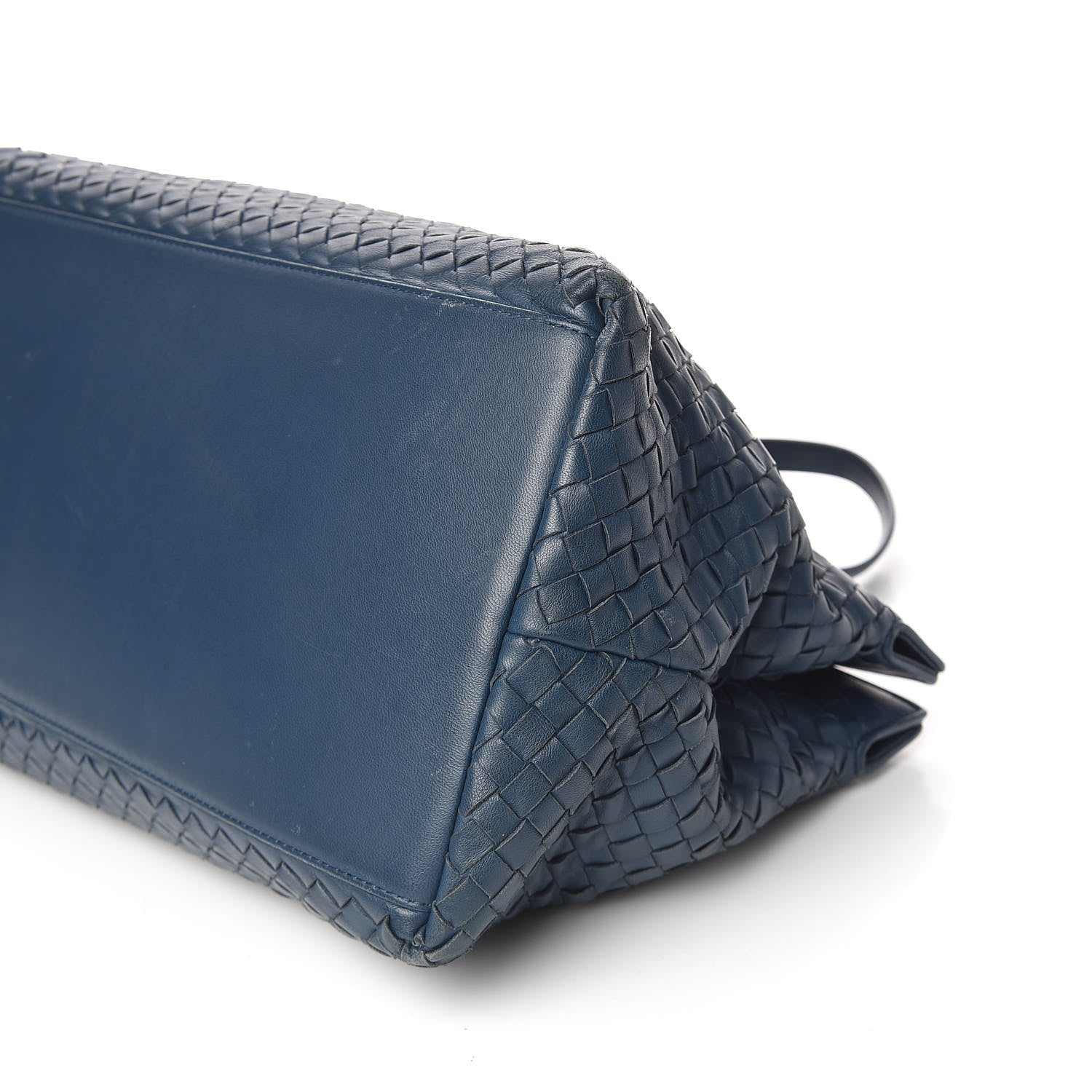 Bottega Veneta Nappa Intrecciato Large Top Handle Tote Denim 6 of 12