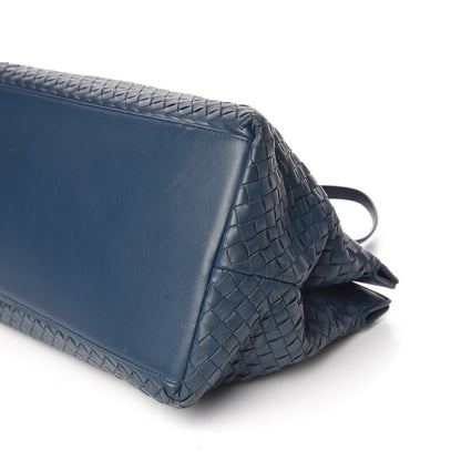 Bottega Veneta Nappa Intrecciato Large Top Handle Tote Denim 6 of 12