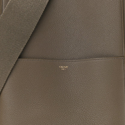 Celine Soft Grained Calfskin Sangle Bucket Bag Taupe 8 of 10
