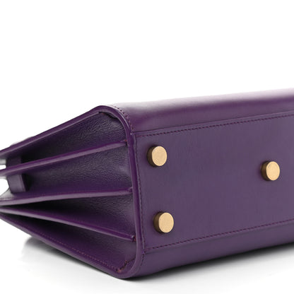 Saint Laurent Calfskin Nano Sac De Jour Purple 6 of 10