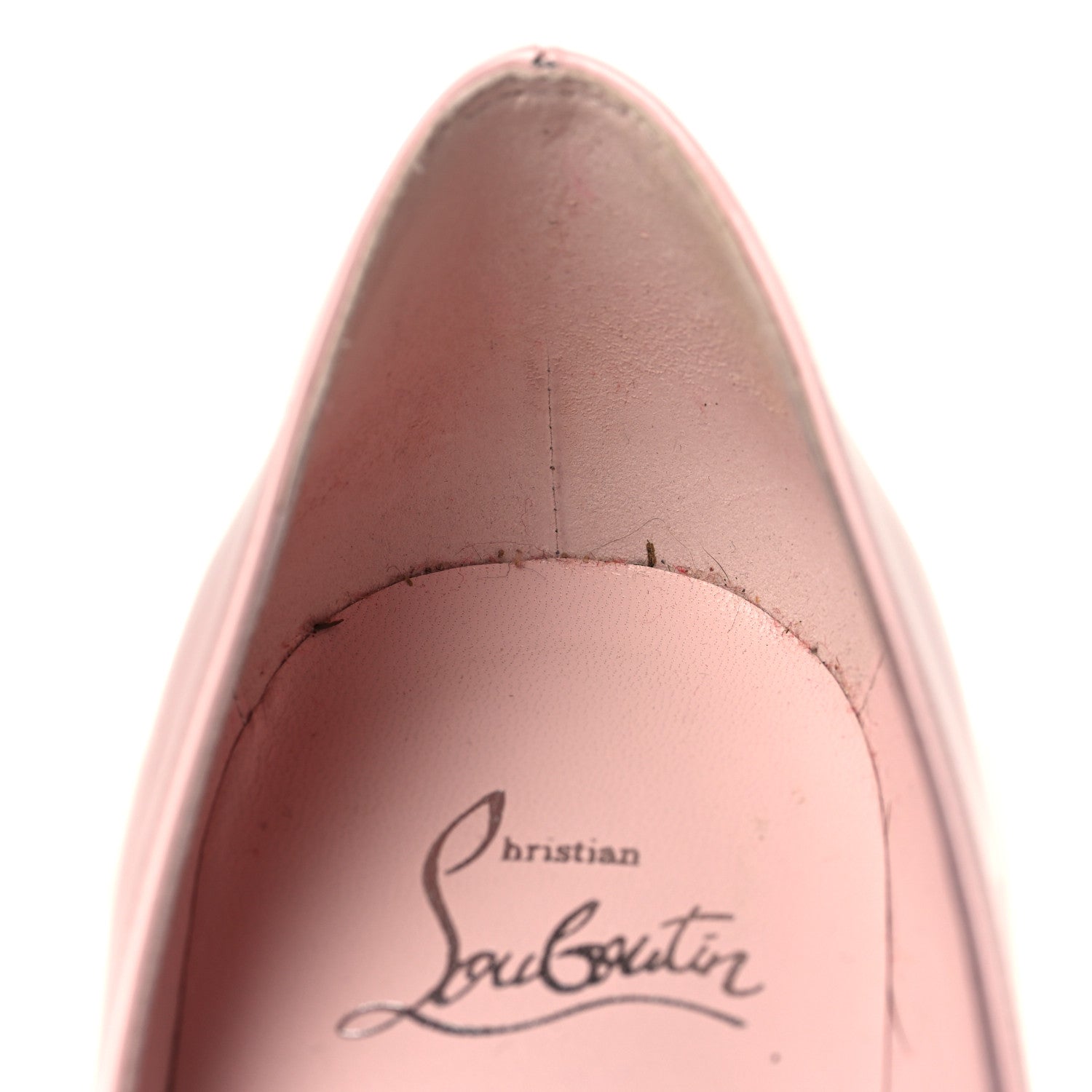 Christian Louboutin Patent Kate 100 Pumps 39 Pink 8 of 9
