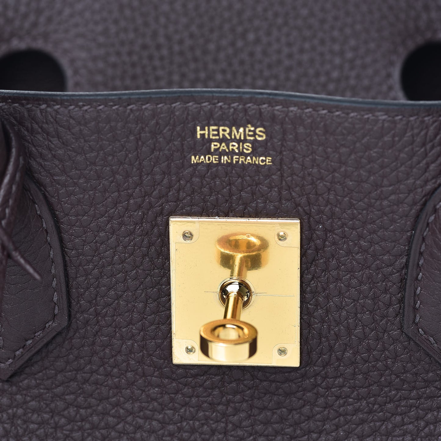 Togo Birkin 30 Chocolate